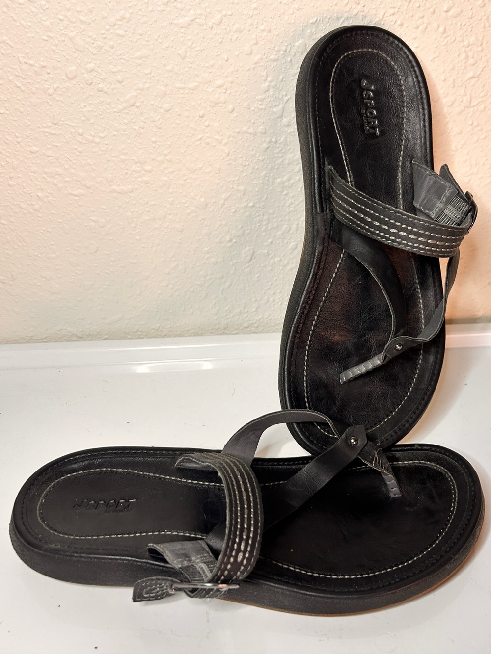 JSport by Jambu leather sandals.